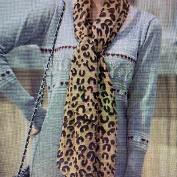 Accessories - Soft  Fashion Polka Dots Pattern Chiffon  Scarves